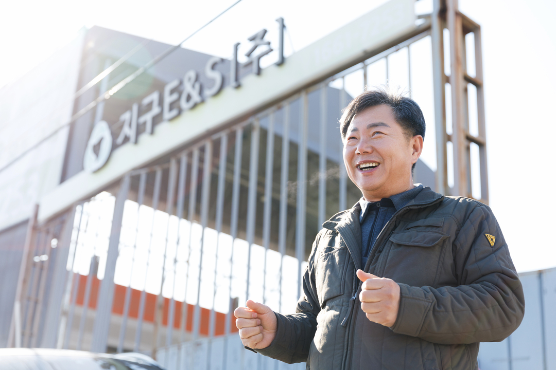 지구 이앤에스 김원훈 대표