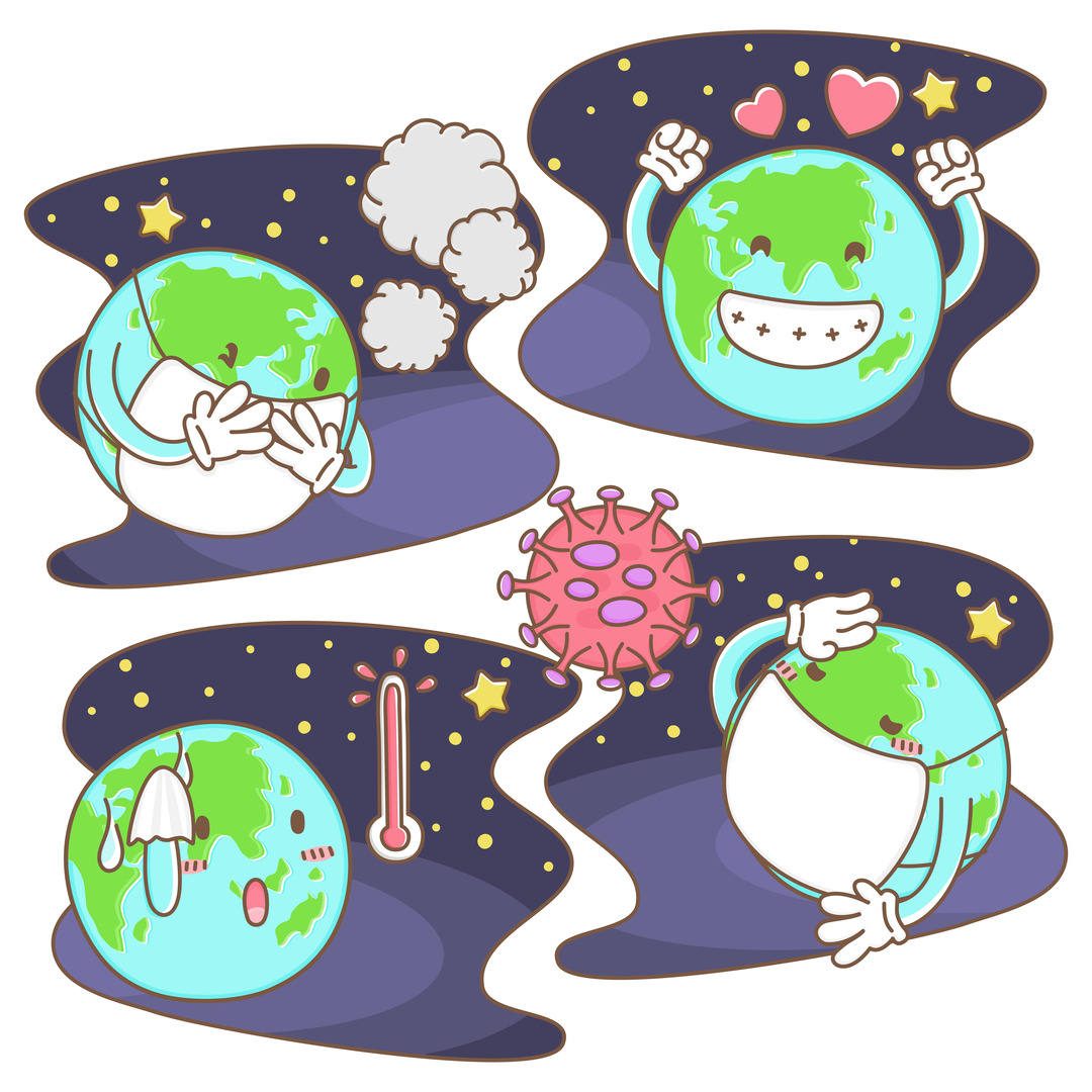 기후 변화와 감염병 확산 이미지