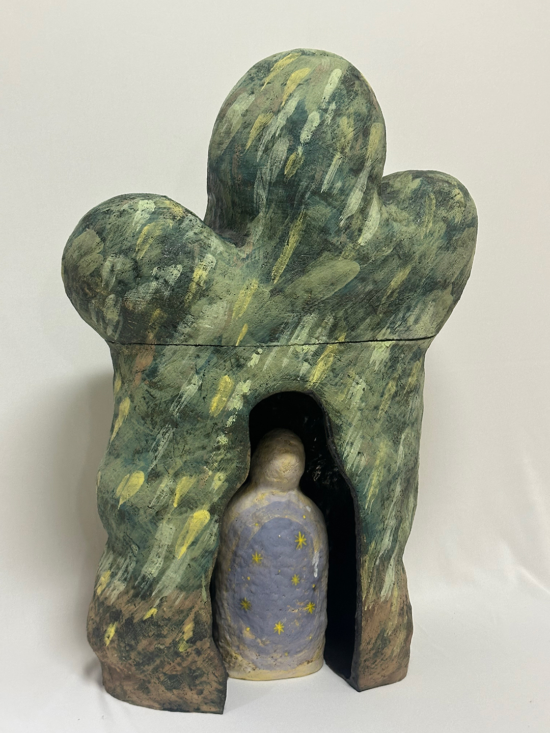 <내 안의 숲 (The Forest Within), ceramic, 56X18X37cm, 2025>