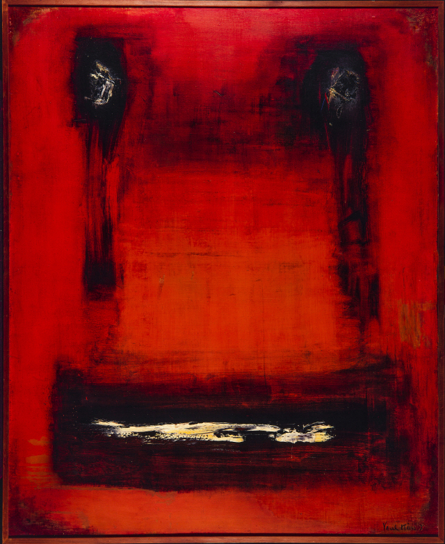 제사(1965). 마치 우는 사람의 얼굴을 형상화한 듯합니다.