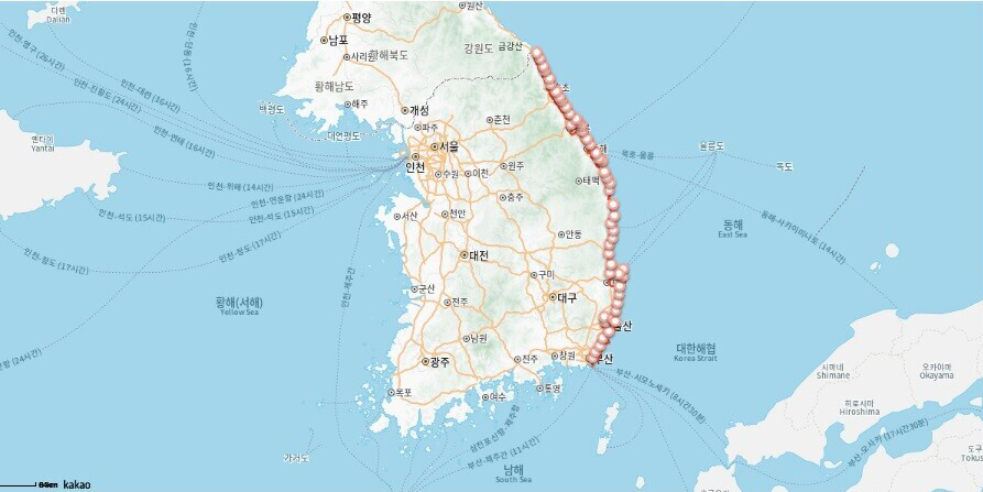 해파랑길 ⓒ두루누비