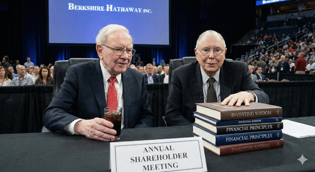 워렌 버핏과 찰리 멍거 Ⓒ 나노 바나나 작성 이미지