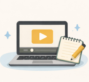 노트북 수첩 연필 그림